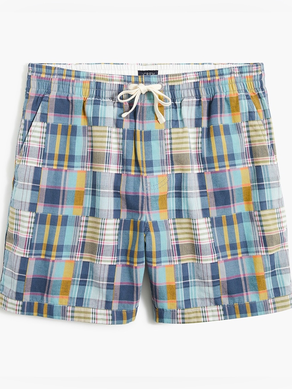 J. Crew Madras 5” Dock Shorts Medium